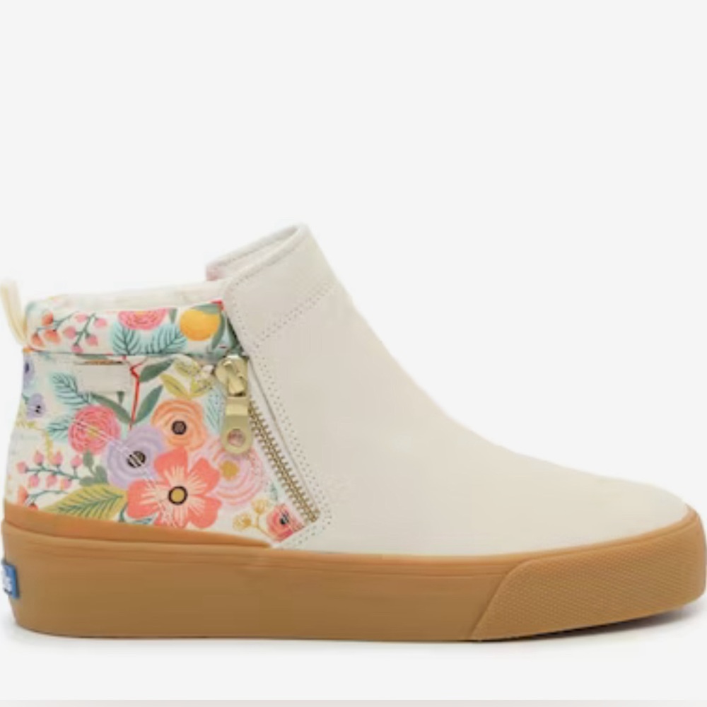 KEDS X Rifle Co. Cooper Suede Garden Party Size 8.5 M (NEW)